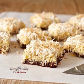 Pineapple Coconut Bars Chocolate