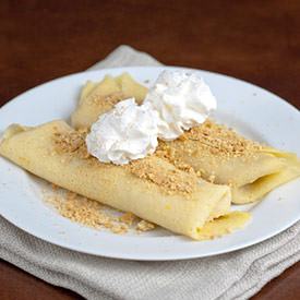 Pumpkin Pie Crepes