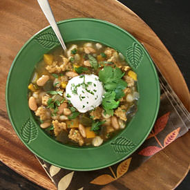 White Chili With Seitan