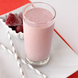 Strawberry Almond Coconut Smoothie
