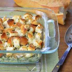 Creamy Spinach and Chicken Casserole