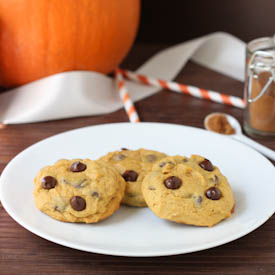Pumpkin Chocolate Chip Cookies