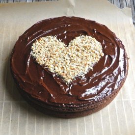 Chocolate Cake & Peppermint Ganache