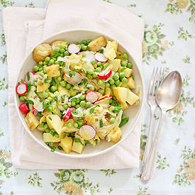 Spring Pea and Potato Salad