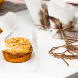 Pumpkin Pie Apple Muffins