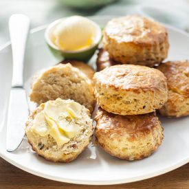 Hazelnut and Stilton Scones