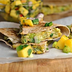 Crab & Avocado Quesadilla