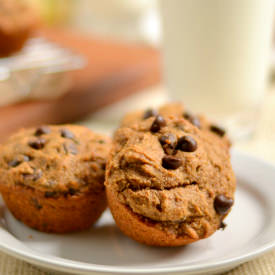 Pumpkin ChocoChip Surprise Muffins