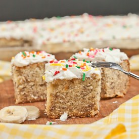 Banana Cake Cream Cheese Frosting