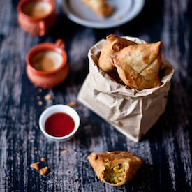 Potatoe and Pea Samosa