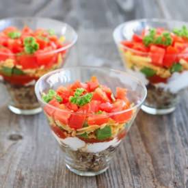 7 Layer Rice Bowls