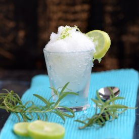 Lemon and Rosemary Granita