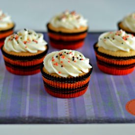Candy Corn Cupcakes