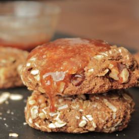 Chai Coconut Oatmeal Cookies
