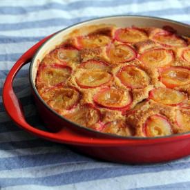 Plum and Hazelnut Cake