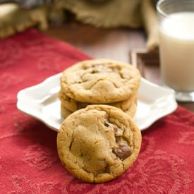 Biscoff Toffee Cookies