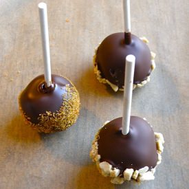Peanut Butter Cookie Dough Pops