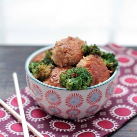 Chicken and Broccoli Meatballs