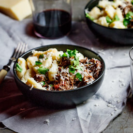 Beef Ragu with Gnocchi