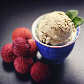Matcha Lychee Ice Cream