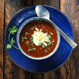 Sriracha Black Bean Soup