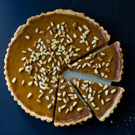 Curry Anise Pumpkin Tart