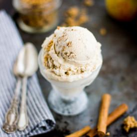 Bourbon Apple Crisp Ice Cream