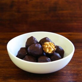 Crispy Chocolate Walnut Truffles