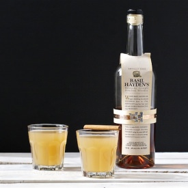 Bourbon Cider with Cinnamon + Ginger