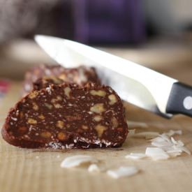 A French Chocolate No-Bake Cookie