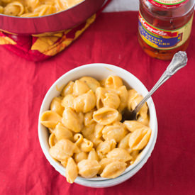Roasted Red Pepper Macaroni &Cheese