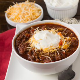 Dr Pepper Chocolate Chili