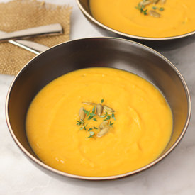 Butternut Squash Leek Soup
