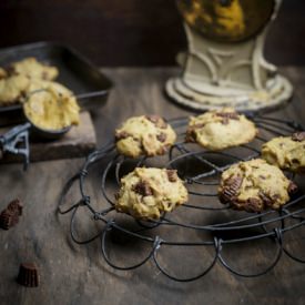 Pumpkin and Reese’s Cookies