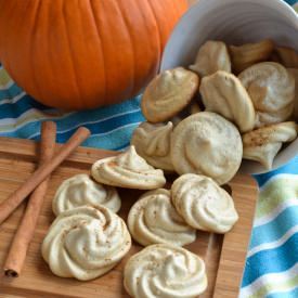 Pumpkin Pie Meringue Cookies
