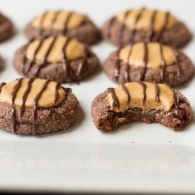 Chocolate Peanut Butter Thumbprints