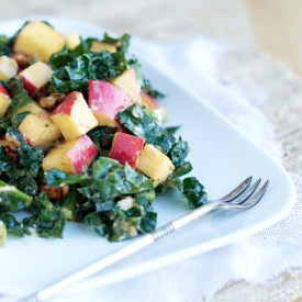 Apple + Kale Salad