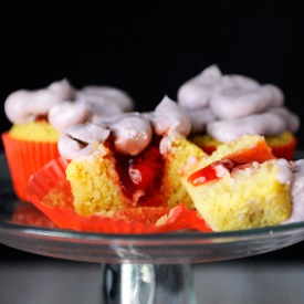 Blood Clot Cupcakes