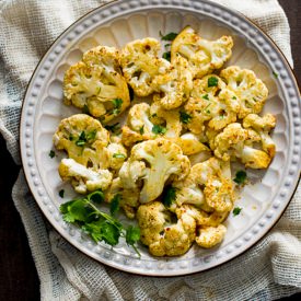 Sriracha Roasted Cauliflower