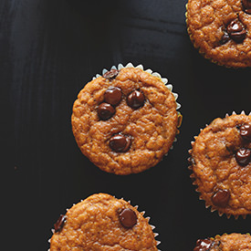 Pumpkin Chocolate Chip Muffins