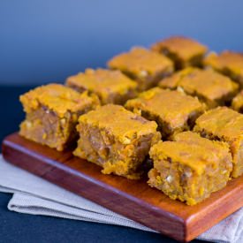 Pumpkin Blondies