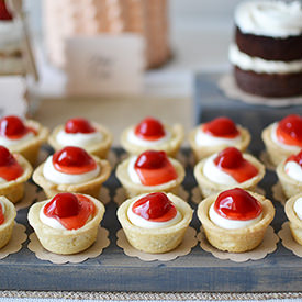 Rustic Cherry Puffs