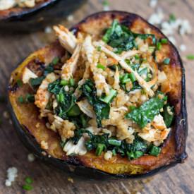 Quinoa Stuffed Acorn Squash