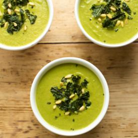Cauliflower Kale Soup