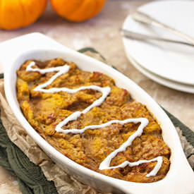 Baked Pumpkin Pie French Toast