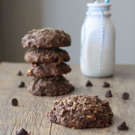 Double Chocolate Zucchini Cookies