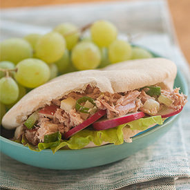 Lighter Tuna Salad Pockets