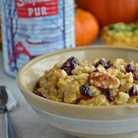 Warm Pumpkin Oatmeal