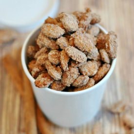 Cinnamon Sugared Almonds