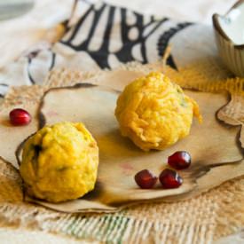 Spicy Potato Fritters (Batata Vada)